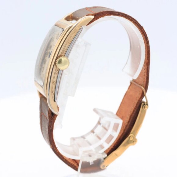 Vintage Waltham Curvex Style Men's Mechanical Wristwatch 761 USA Jobber Case - Picture 5 of 5